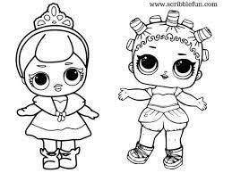 lol surprise dolls coloring pages baby cool kids printable coloriage paw patrol mighty twins