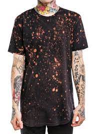 Splatter Bleach Wash Entity Black Bleached Shirt Bleach Shirt Diy Bleach T Shirts