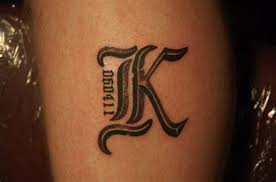 Some tattoos feature a very crisp and clear name which has been inked in a clear cursive font. 60 Letter K Tattoo Designs Ideas And Templates Tattoo Me Now