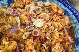 Sambal Telur Hancur Sempoi Boleh Makan Dengan Nasi Putih Lempeng Roti Sebagai Perencah Nasi Goreng Rasa Malay Food Food Easy Meals
