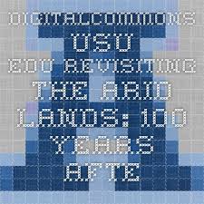 Digitalcommons Usu Edu Revisiting The Arid Lands 100 Years After John Wesley Powell Tech Company Logos Environmental Studies Company Logo