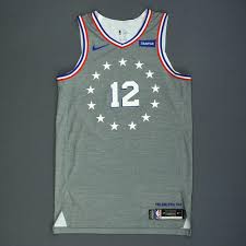 Under jersey section replace jersey slot you like to replace. Tj Mcconnell Philadelphia 76ers Game Worn City Edition Jersey 2018 19 Season Nba Auctions
