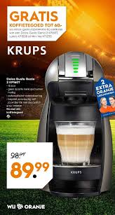 Maybe you would like to learn more about one of these? Dolce Gusto Genio 2 Kp160t Gratis Koffietegoed Aanbieding Bij Blokker