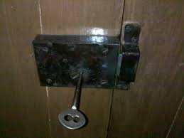 Let it go as far as it can. Warded Lock Wikipedia