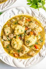 The fresh thyme in the perfectly fluffy dumplings sets it over the edge! Easy Chicken And Dumplings Video Family Food On The Table