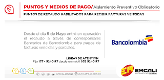 Emcali pago en línea pse. Opciones Para Pagar Tu Factura De Los Servicios Publicos Emcali