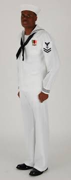 Male Enlisted Dinner Dress White
