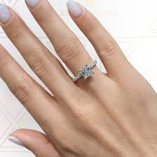 For example, this 1.5 carat g vs2 round cut diamond costs $13,297 while this 2 carat g vs2 round cut diamond costs $24,479. The Deborah Engagement Ring 1 5 Carat Radiant Shaped Hidden Halo Dia Best Brilliance