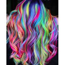 Neon Lite Brite Behindthechair Com Holographic Hair Rainbow Hair Color Vivid Hair Color