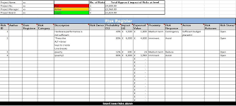 These supply chain template excel could design according to the client request, so if you want to custom design template, then contact excel124 team. Get Project Risk Register Template In Excel Xlstemplates Project Risk Management Risk Management Strategies Project Management Templates