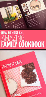 Make A Perfect Family Cookbook Family Recipe Book Family Cookbook Family Cookbook Project