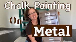 Check spelling or type a new query. I Chalk Painted A Metal Storage Cabinet With An Ombre Effect On The Drawers Youtube