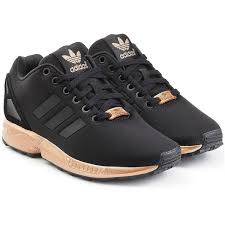 Adidas Black And Rose Gold Trainers Zx Flux Adidas Originals Zx Flux Sneakers Adidas Sneakers Women Adidas Shoes Women Adidas Originals Zx Flux