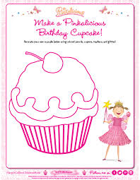 Select from 35418 printable coloring pages of cartoons, animals, nature, bible and many more. Decorate A Pinkalicious Birthday Cupcake Coloring Page Pinkalicious Activities Printables
