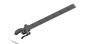 Attack on titan sword drawing. Functional Attack On Titan Sword V2 Read Description Before Printing By Davidsson Attack On Titan Bow And Arrow Set Sword