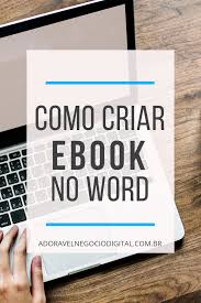 Quer Aprender Como Fazer Ebook No Word Como Fazer Ebook Para Vender Ou Ate Mesmo Oferecer Gra Marketing Digital Marketing Digital Online Como Fazer Um Planner