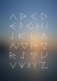 3 Ngle Is A Typeface I Created For The Purpose Of Another Project A Minimalistic Appro Lettering Alphabet Fonts Lettering Alphabet Hand Lettering Alphabet