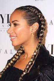 50 Celebrity Braids That Give Kim Kardshian A Run For Her Money French Braid Hairstyles Braided Hairstyles Double French Braids