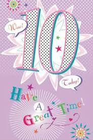 Birthday Wishes For 10 Year Old Niece 10th Birthday Happy 10th Birthday Birthday Cards For Niece Birthday Wishes Cards