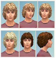 Curly Mop Hair For Men At Birksches Sims Blog Sims 4 Updates Curly Hair Styles Mens Hairstyles Curly Hair Men