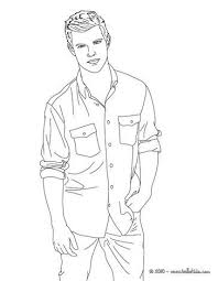 Free coloring pages disney, animal, cartoon, disney get out your crayons for these beautiful printable twilight coloring pages of bella, edward and jacob. Taylor Lautner Actor Coloring Page More Famous People Coloring Sheets On Hellokids Com People Coloring Pages Coloring Pages Cute Coloring Pages