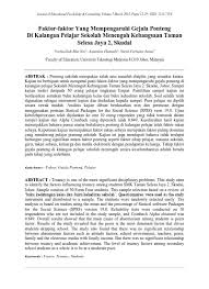 Ini bermakna, lebih ramai remaja yang melakukan aktiviti berisiko tersebut. Top Pdf Ponteng Sekolah 1library