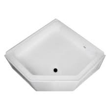 Most shower pans have a lip to prevent. Rv Showers Pans Doors Walls Camperid Com
