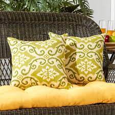 Shop our best selection of ikat pillows to reflect your style and inspire your home. Shoreham Ikat Outdoor Square Throw Pillow 2 Pack Walmart Com Outdoor Accent Pillow Accent Pillow Sets Green Ikat