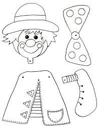 pin by francine on cyrk clown crafts carnival coloriage anniversaire