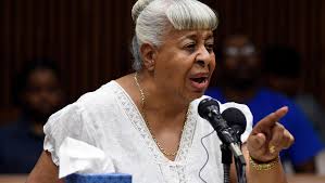 Widow of slain military veteran lashes out at killer's sentencing