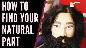 If your hair naturally parts down the middle, create a side part by parting your hair while it is wet, then applying a gel to hold the new part in place. How To Find Your Natural Part In Your Hair Thesalonguy Youtube