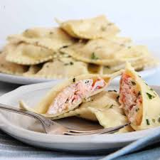 To make the shrimp stock, combine the shrimp shells and heads, onion, and celery in a large pot. Buy Maine Lobster Ravioli Order Lobster Ravioli Made Locally In Boston