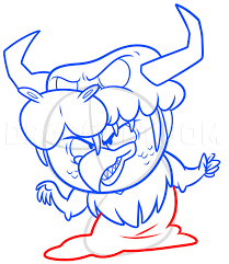 � découvrez mes différends dessins au crayon de couleurs How To Draw Ludo From Star Vs The Forces Of Evil Step By Step Drawing Guide By Dawn Dragoart Com