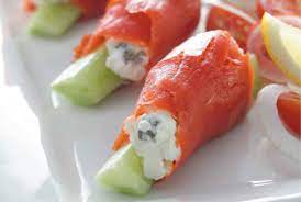 <p> </p> <p>we're always on the hunt for a fish appetizer that's fresh and different, and chef gabe totally delivers! Smoked Salmon Rolls Passover Recipes Recipes Kosher Recipes