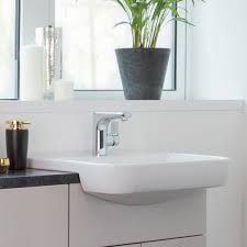 Shop 100 semi recessed bathroom sinks on houzz get inspired with our curated ideas for bathroom sinks and find the perfect item for every room in your home. Vitra Sento Semi Recessed Wash Basin 56370030001 Uk Bathrooms
