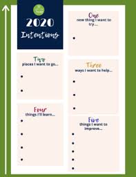 Use the new beginnings group activities as a fun activity for your next children's sermon. 2020 New Years Intentions Goals Worksheet By Grow Family Tpt