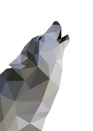 Wolf Wall Art Geometric Wolf Printable Home Decor By Radcladprints Geometric Art Animal Wolf Wall Art Geometric Wolf