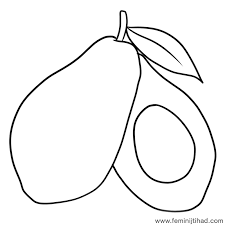 Plus, this fruit is known for having great benefits for humans, whether it's consumed directly or used in other forms. Easy Avocado Coloring Pages Pdf For Toddler Free Coloring Sheets Coloring Pictures To Print Free Coloring Sheets Animal Coloring Pages