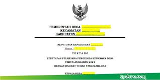 Next postnext pedoman tata naskah dinas instansi pemerintah. Sk Ppkd Pelaksana Pengelolaan Keuangan Desa 2021 Updesa