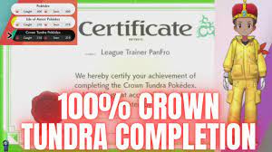100 Crown Tundra Dex Completion Rewards And Meltan Hat Pokemon Sword And Shield Dlc Youtube