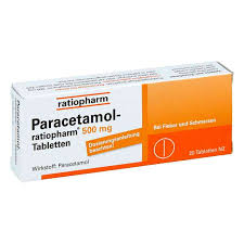Paracetamol Ratiopharm 500mg 20 Stk Apotheke De