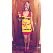 Fireball Whisky Homemade Costume