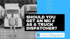 Maybe you would like to learn more about one of these? Should You Get An Mc Number As A Truck Dispatcher Youtube