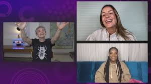 A cantora foi muito criticada na internet por ter dado uma resposta evasiva quando perguntada pelo apresentador serginho groisman a respeito do que lhe causa indignação. Ludmilla E Claudia Leitte Se Apresentam Remotamente Para O Programa Altas Horas Popline