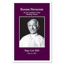 To our venerable brethren the patriarchs, primates,archbishops, bishops, and other ordinaries of places having peace. Rerum Novarum Mary Immaculate Queen Center