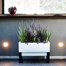 Those widely used large commercial planters in. Urban Garden Planter Box Modern Planters For A Stylish Garden Design Glowpearinternational