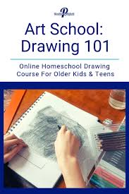 Kids can take nature drawing classes, animal drawing classes, learn how to draw and paint portraits, and more and can upload their art into a central portfolio on sparketh and even create a student artist's profile. Online Homeschool Art School Drawing 101 For Older Kids And Teens