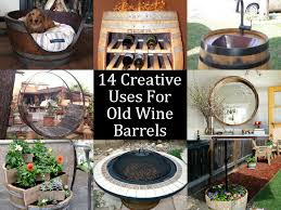 See below what type of furniture can be made from wine barrels. 14 Creative Uses For Old Wine Barrels