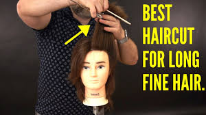With the right hairstyle and cut, you can fake volume and bouncy, full locks. Best Haircut For Long Fine Hair Thesalonguy Youtube
