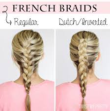 We're talking french braid, dutch braid, fishtail braid, side braids, updos, and more. Diy 4 Basic Braids Twist Me Pretty